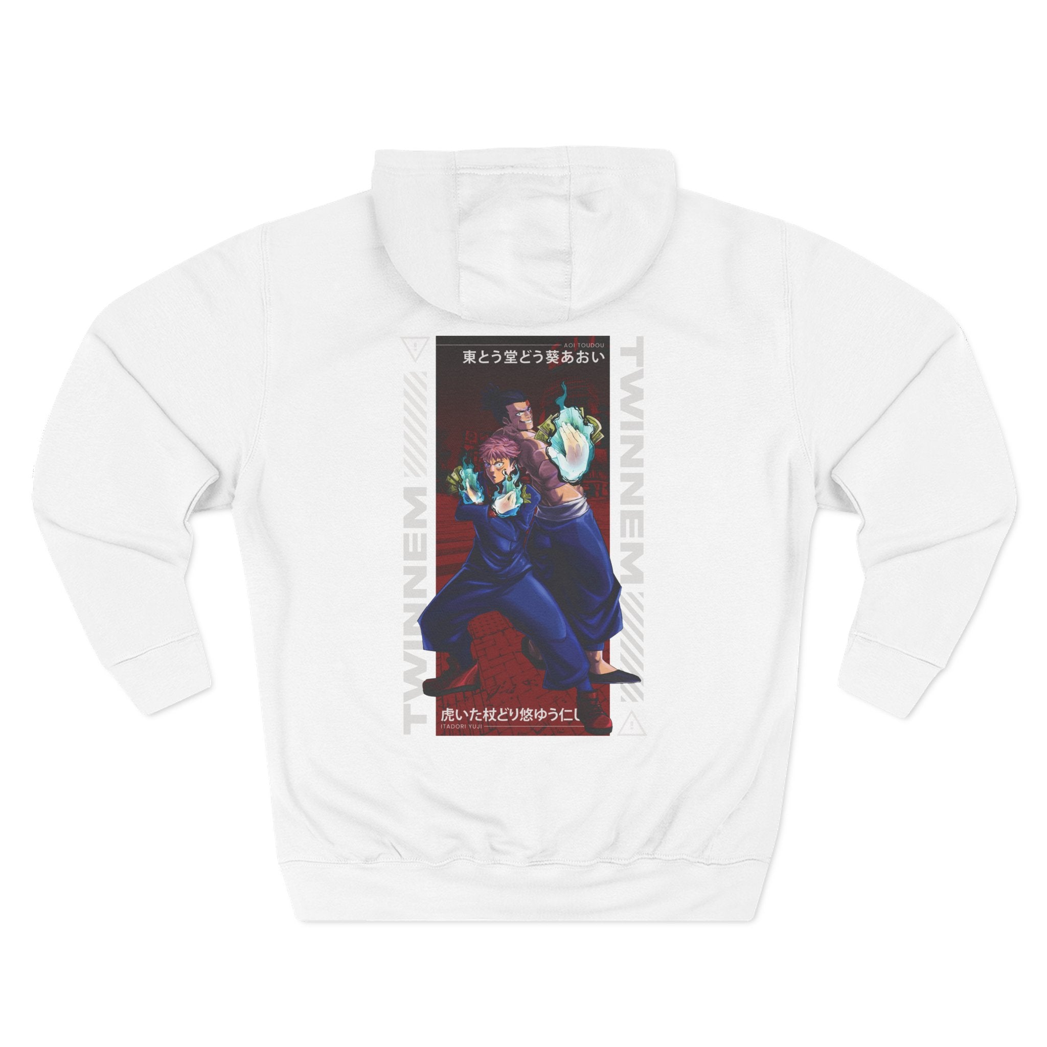 “Twinnem” - Yuji & Todo Hoodie (OG Back Design)
