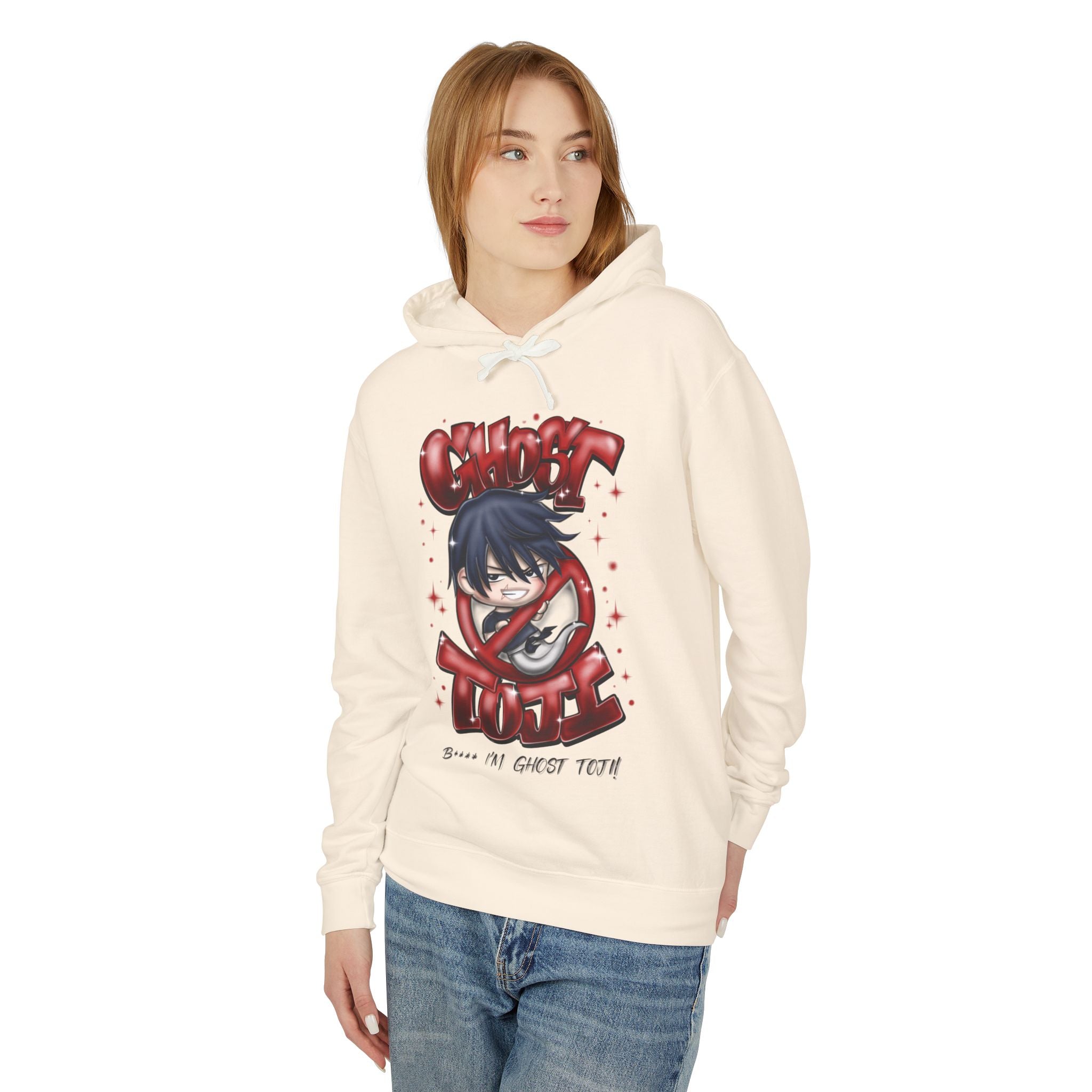 "Ghost Toji" Airbrush Hoodie