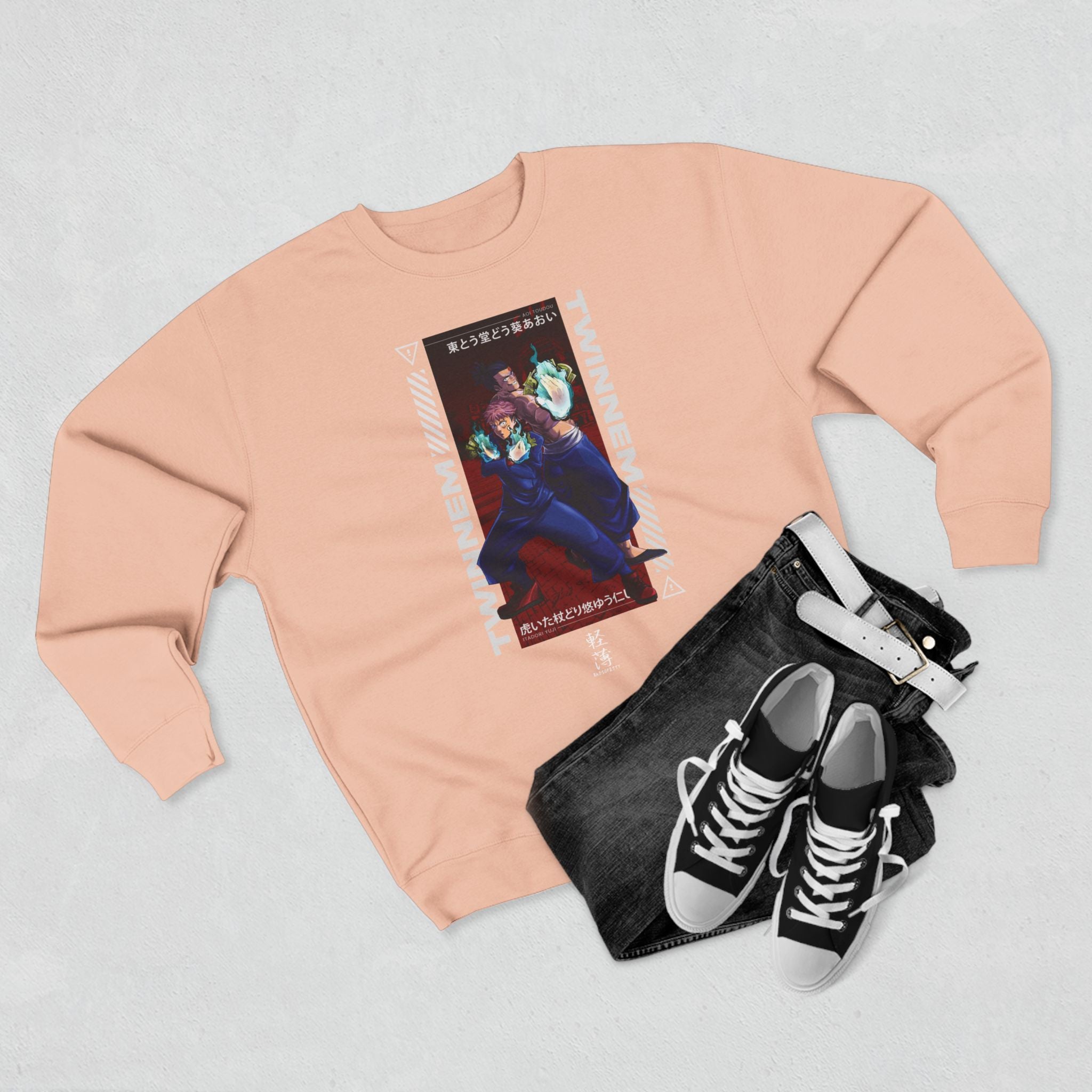 “Twinnem” - Yuji & Todo Crewneck (OG)