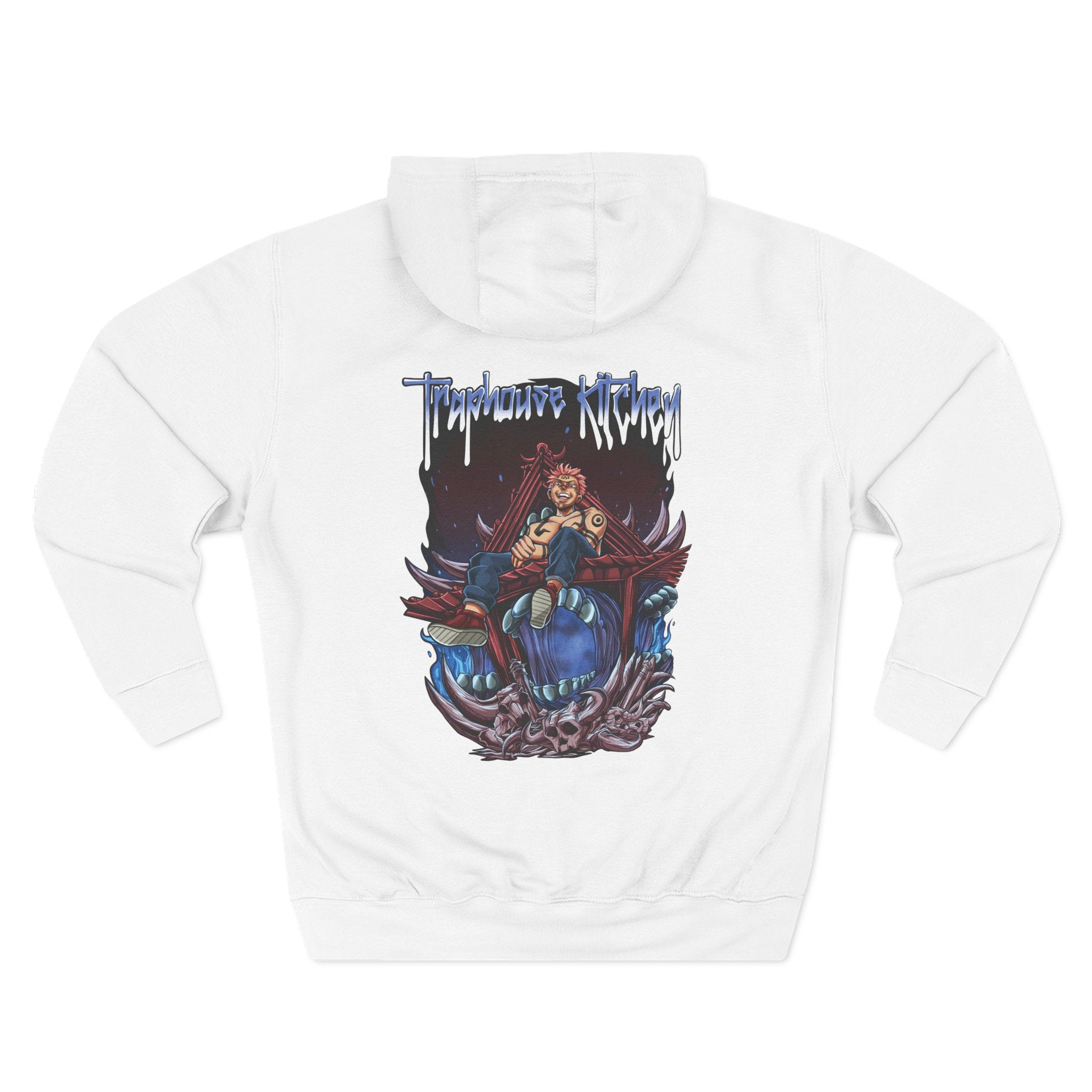 "Traphouse Kitchen" – Sukuna Hoodie (OG Back Design)