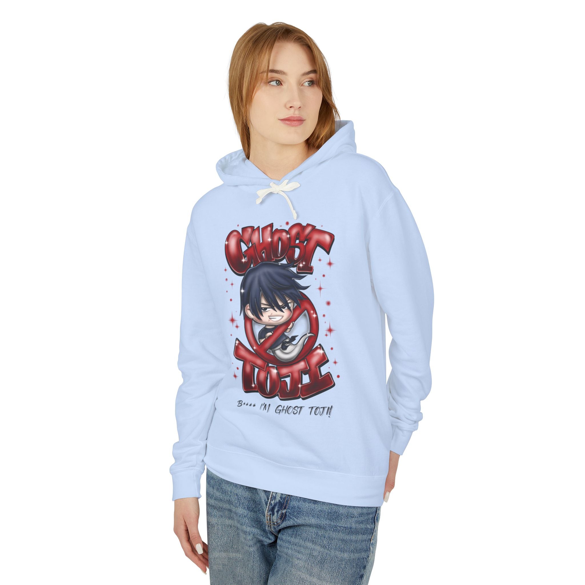 "Ghost Toji" Airbrush Hoodie