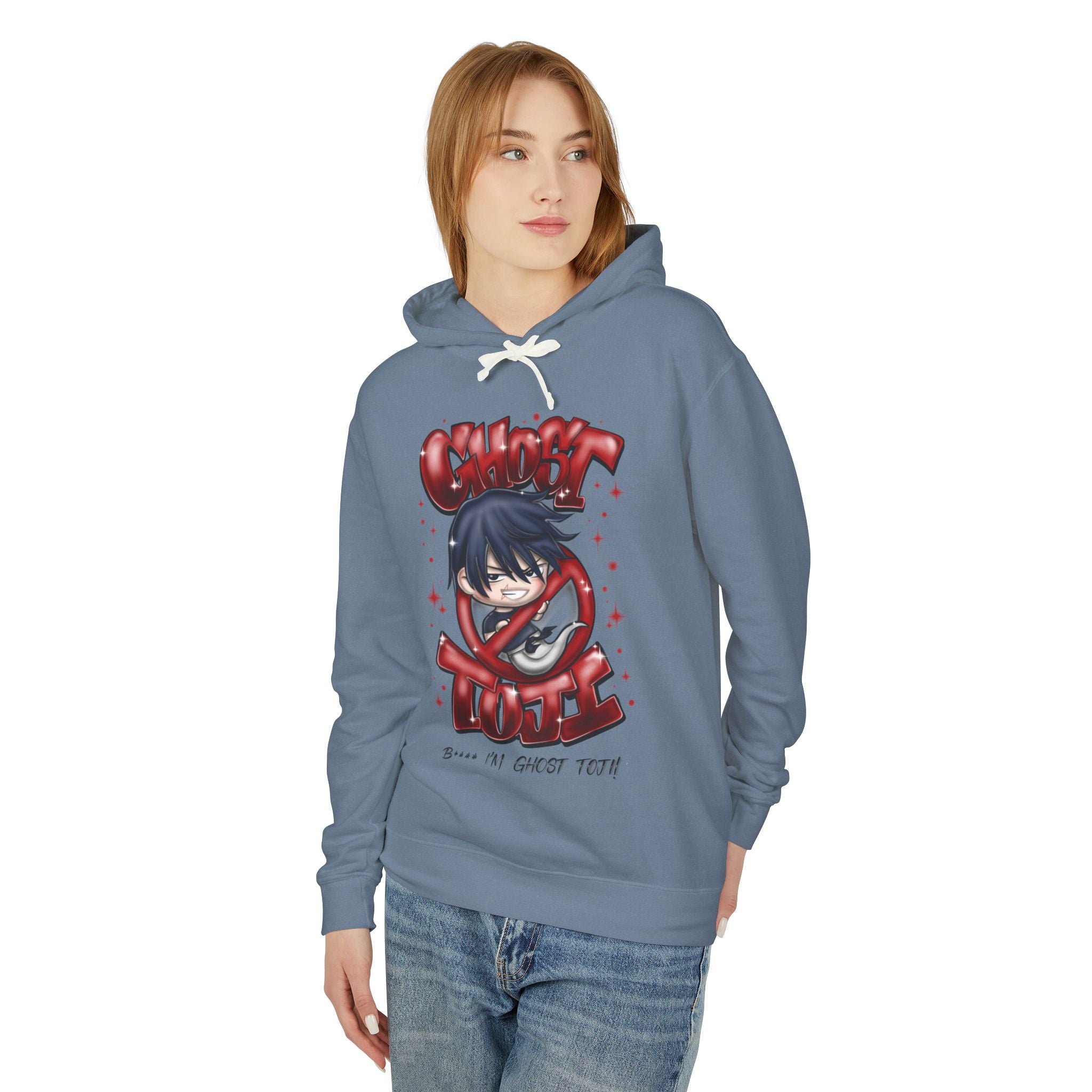 "Ghost Toji" Airbrush Hoodie