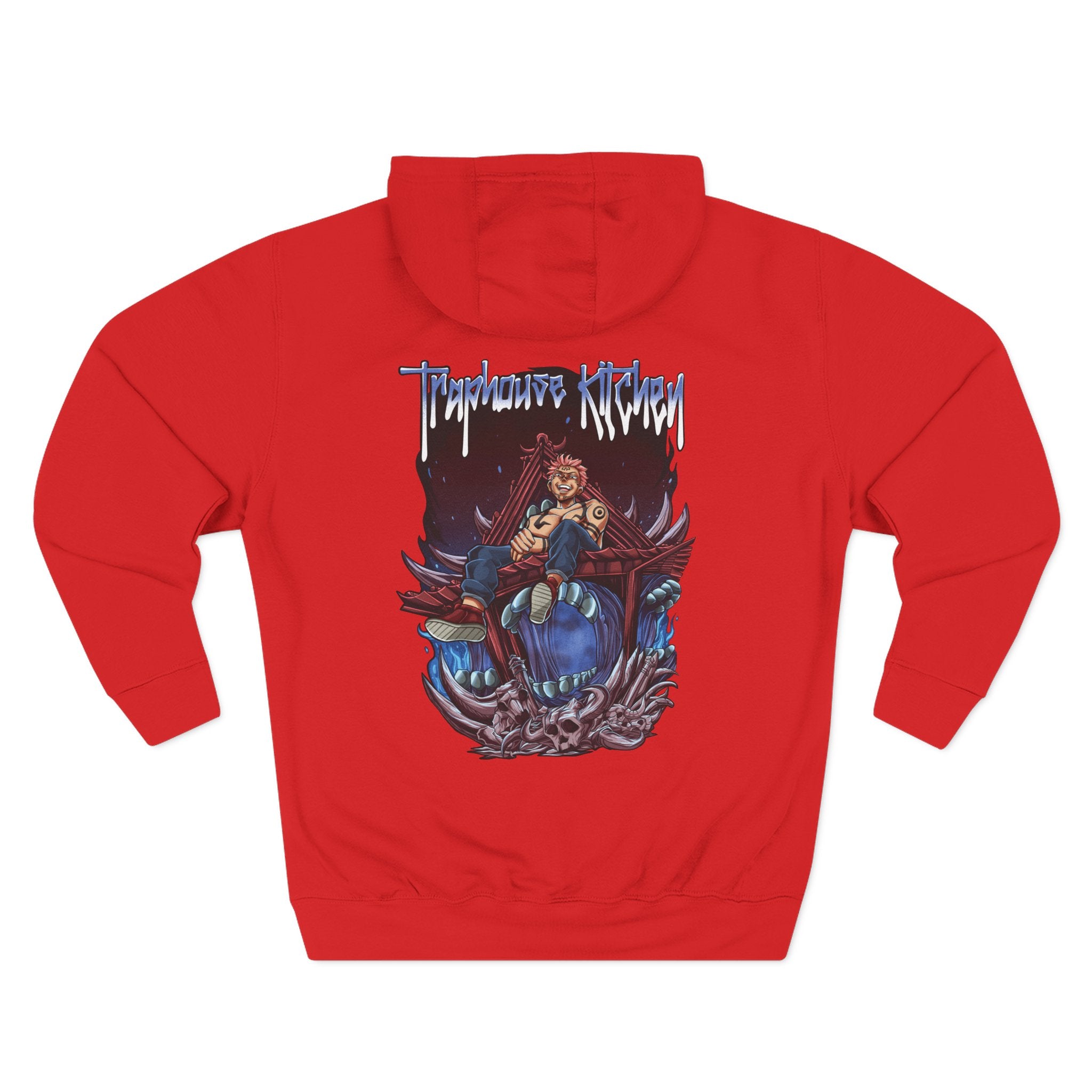 "Traphouse Kitchen" – Sukuna Hoodie (OG Back Design)