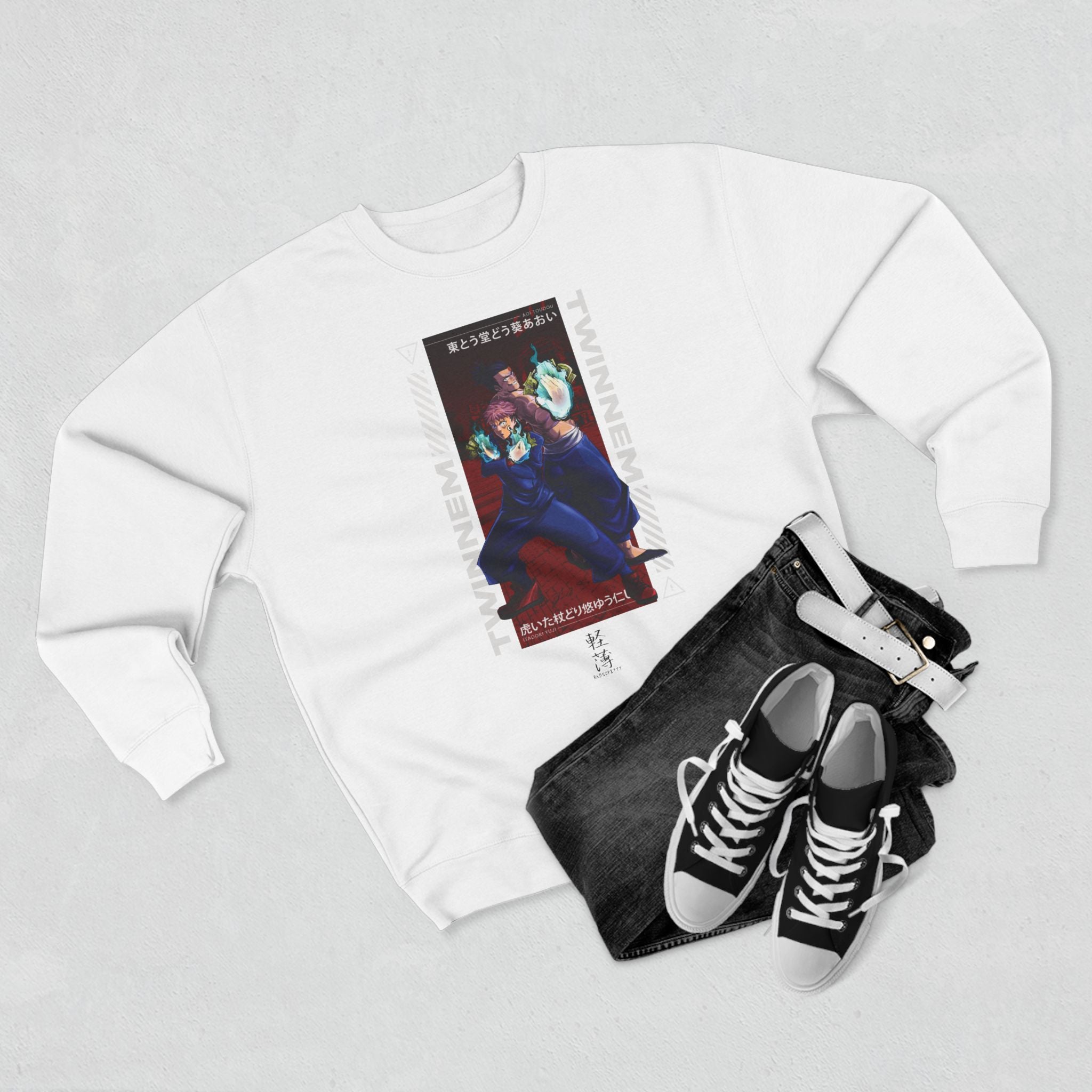 “Twinnem” - Yuji & Todo Crewneck (OG)