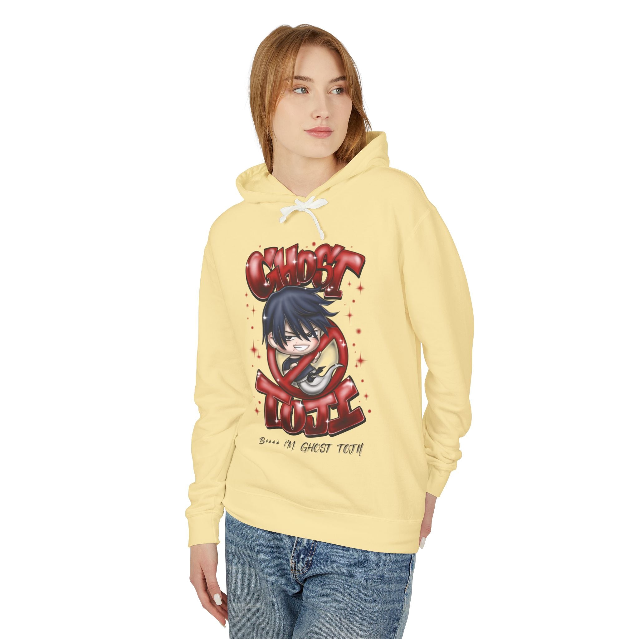 "Ghost Toji" Airbrush Hoodie
