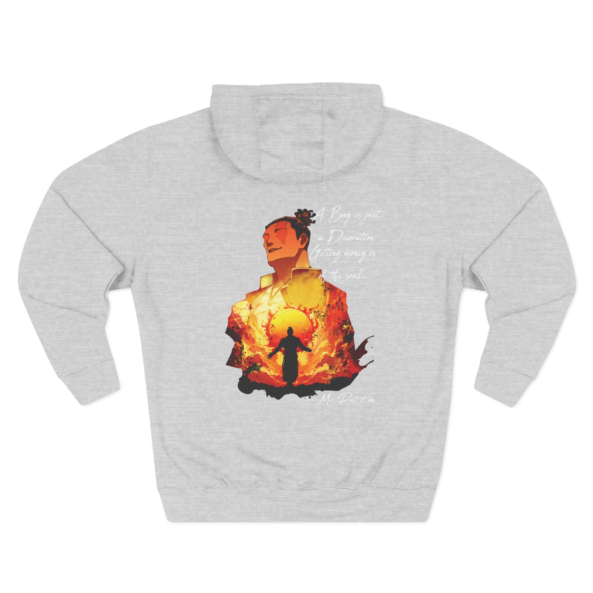 “A Bag Is a Decoration” - Todo Hoodie (OG Back Design)