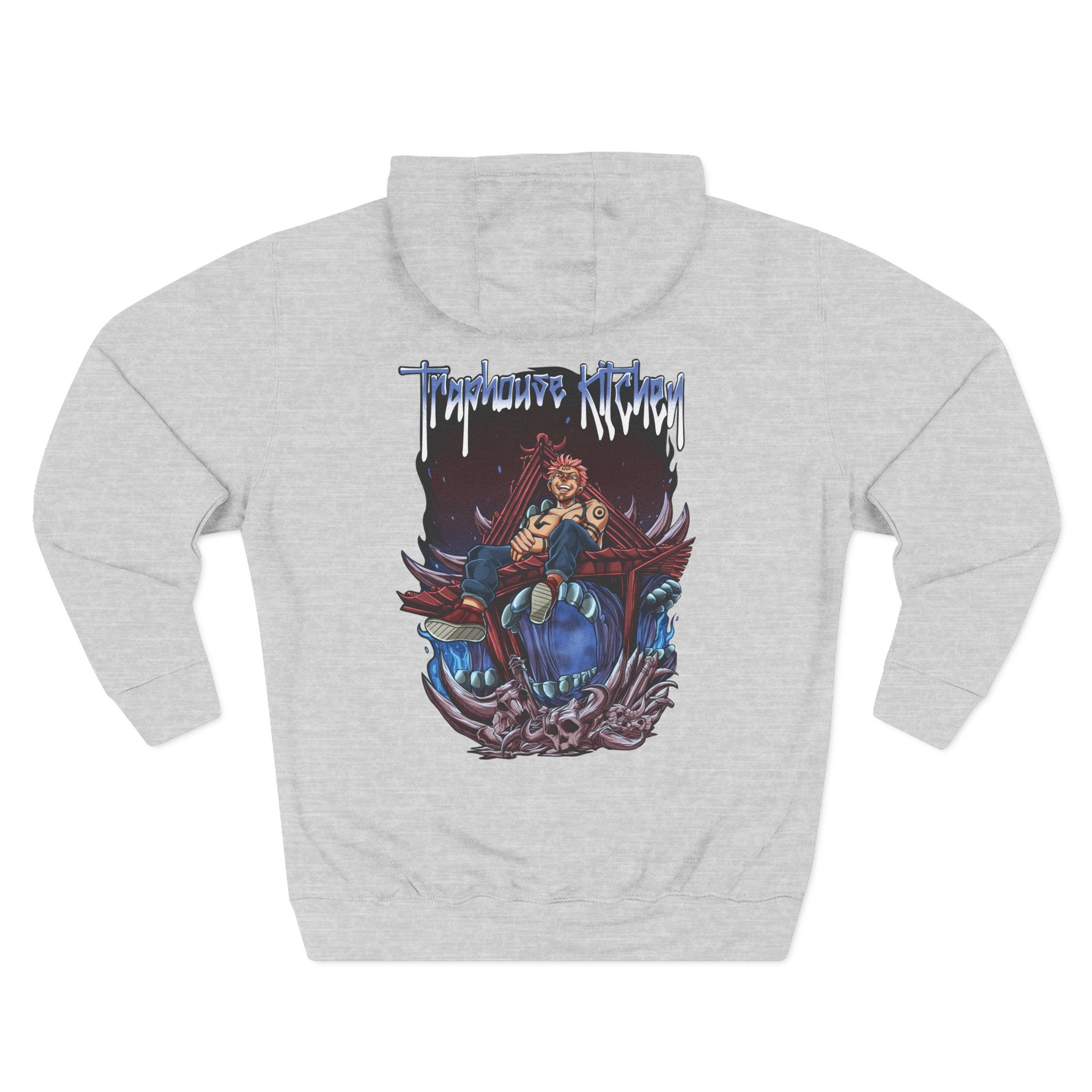 "Traphouse Kitchen" – Sukuna Hoodie (OG Back Design)