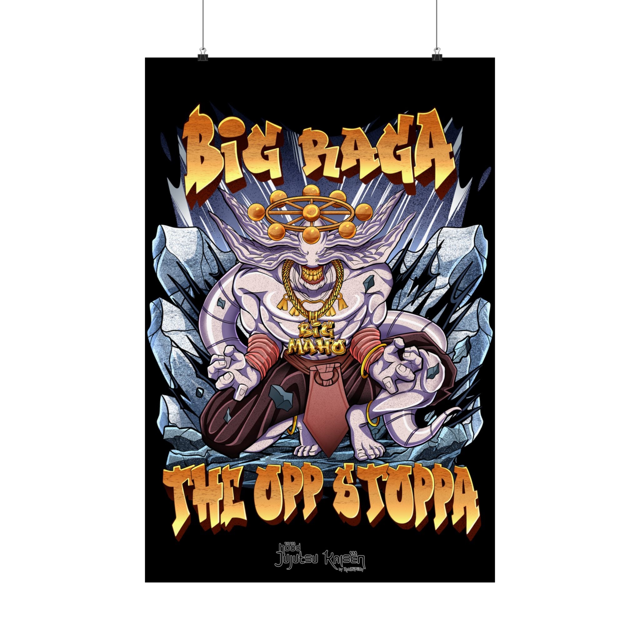"Big Raga the Opp Stoppa" Poster (24″ x 36″)