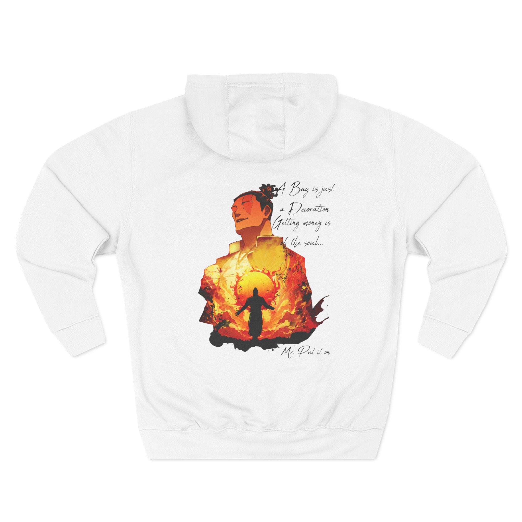 “A Bag Is a Decoration” - Todo Hoodie (OG Back Design)